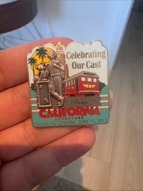 Disney California Adventure "Celebrating Our Cast" Commemorative Pin